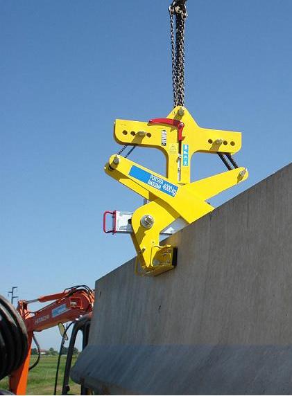 Barrier Lifting Grab, Highway Road Concrete Barrier Tongs, Concrete 